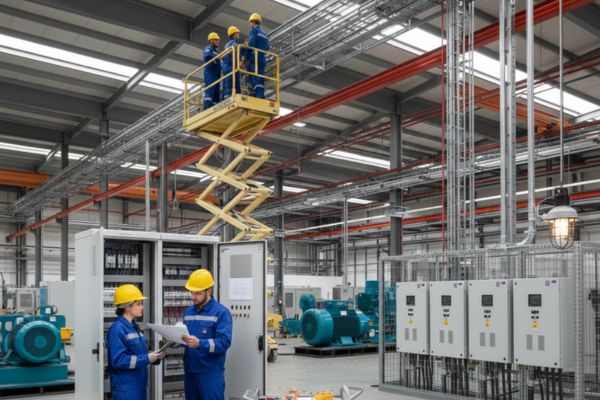 Área de montajes eléctricos antiexplosivos de Screwair