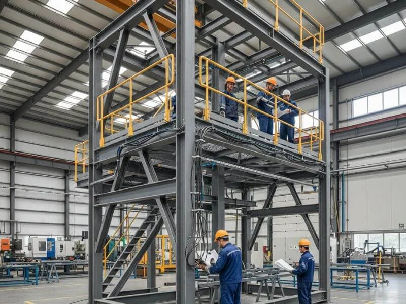 Estructuras metálicas industriales personalizadas