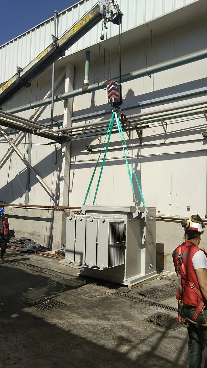 Montaje eléctrico en línea de cereales ICB realizado por Screwair