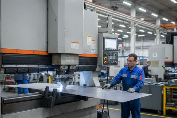 Plegado CNC de chapa metálica